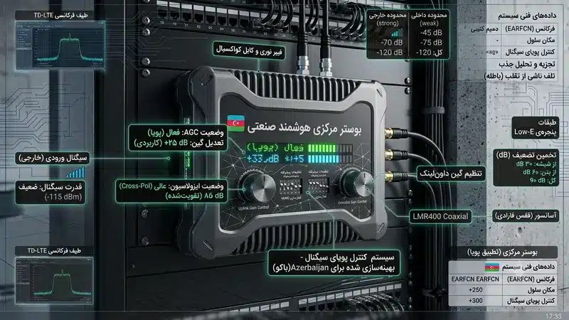 تنظیمات MGC و ایزولاسیون دقیق برای جلوگیری از Oscillation در شبکه موبایل ساختمان بزرگ