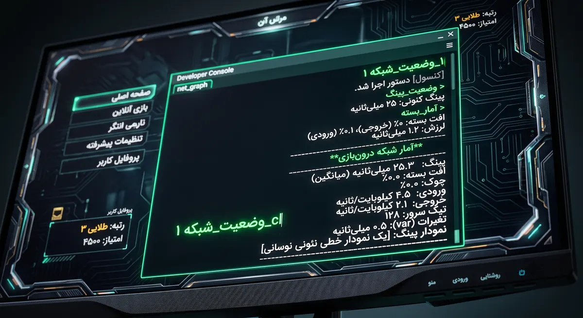 محیط کنسول دوتا ۲ و تایپ کردن دستورات SDR برای تغییر رله سرورهای ولو و کاهش دیلی